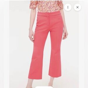 JCrew guava Kelsey Cropped Pants - 10